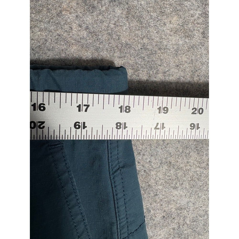 GAP Mens Belted Utility Hiking Cropped Pants Indigo‎ Slate Size L Relaxed Fit - Picture 6 of 9